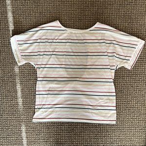 Colored striped tshirt